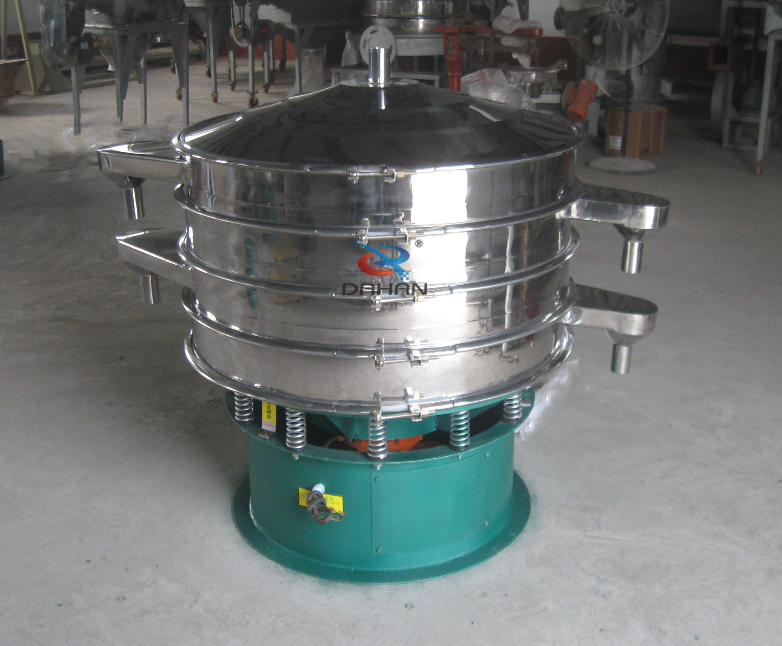 1000型豆漿過濾振動篩分機