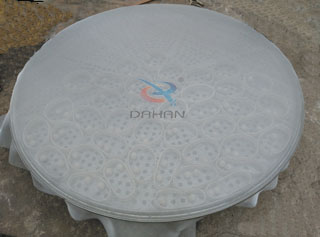 直徑1500篩粉機鋪網圖