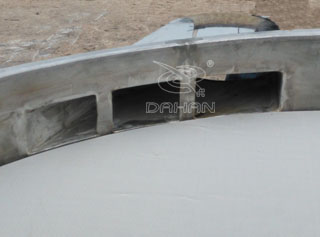 1500mm篩粉機出料口