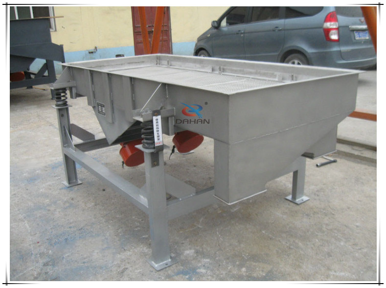 磨料振動(dòng)篩分機(jī)的篩箱