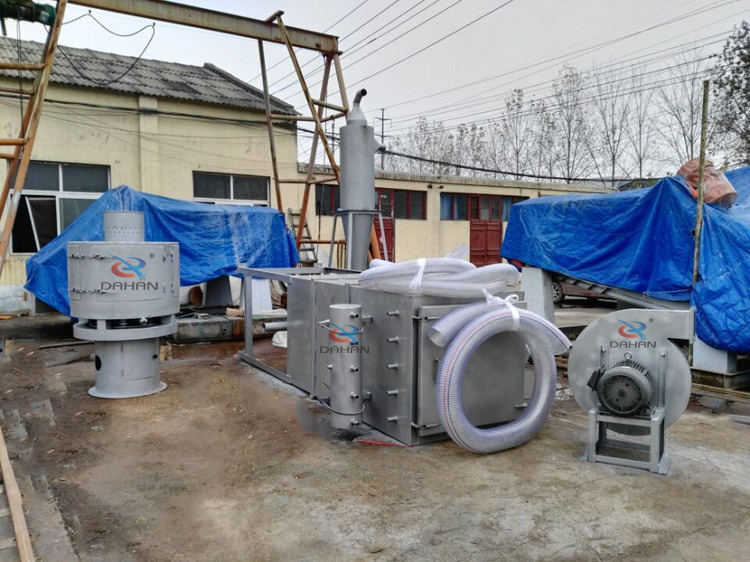 整套氣流篩分機