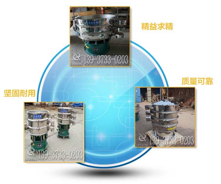 雙層不銹鋼篩粉機