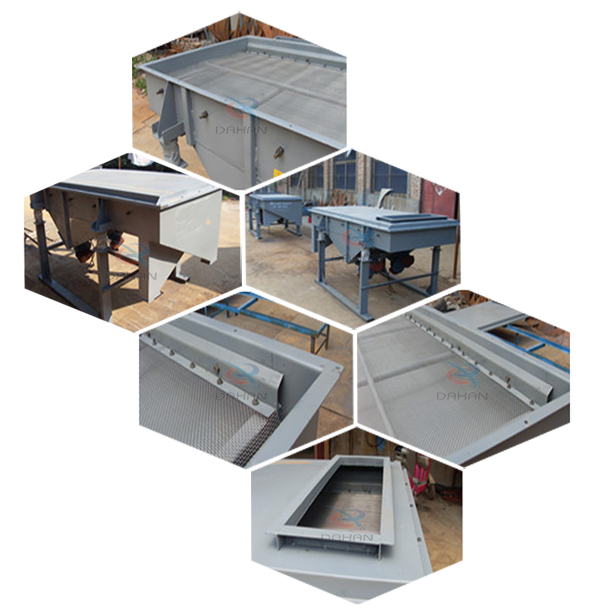 530直線振動篩結構圖