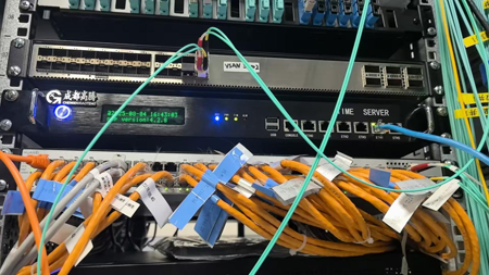 NTP服務器上架圖 NTP服務器上架圖